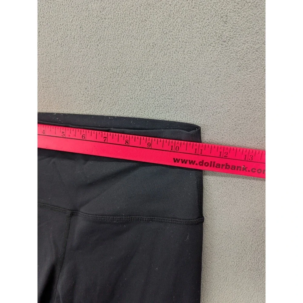 Lululemon Align Cropped Leggings Black Women's Size 2 High Rise Yoga Pants
